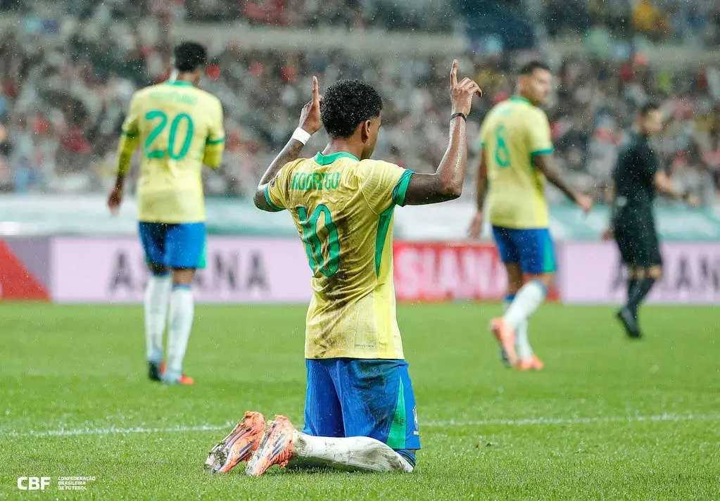 Brasil encerra 2025 na 5ª posição do ranking de seleções da Fifa