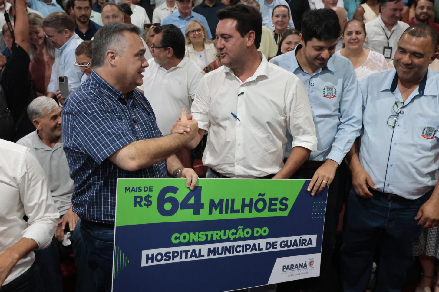 Estado vai investir R$ 64,3 milhões na construção de um novo hospital em Guaíra