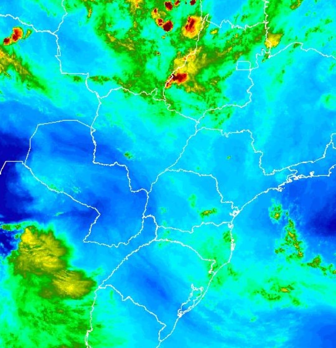 Massa de ar frio vai derrubar as temperaturas no Paraná