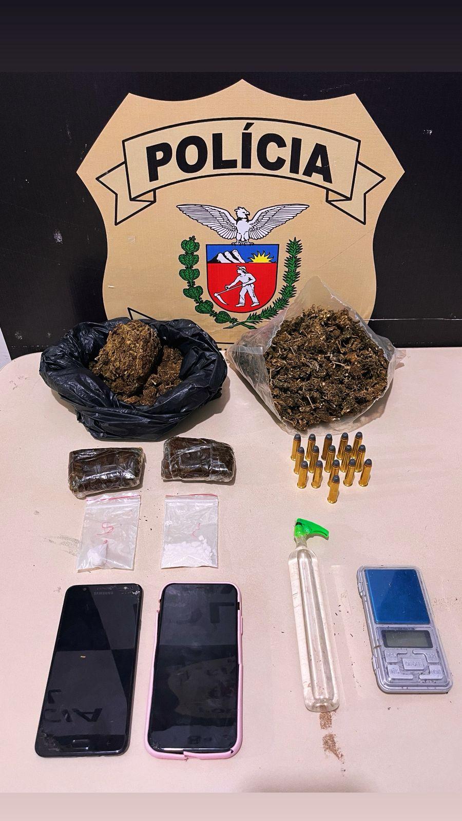 Polícia prende homem e apreende diversos entorpecentes durante ação em Paranavaí