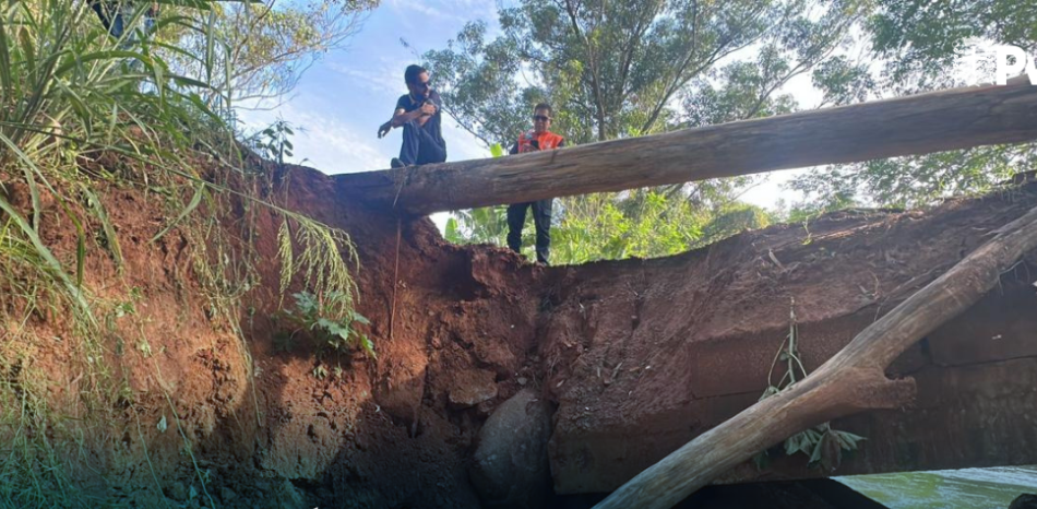 Água do Bicudo: ponte do Distrito de Graciosa apresenta problemas estruturais