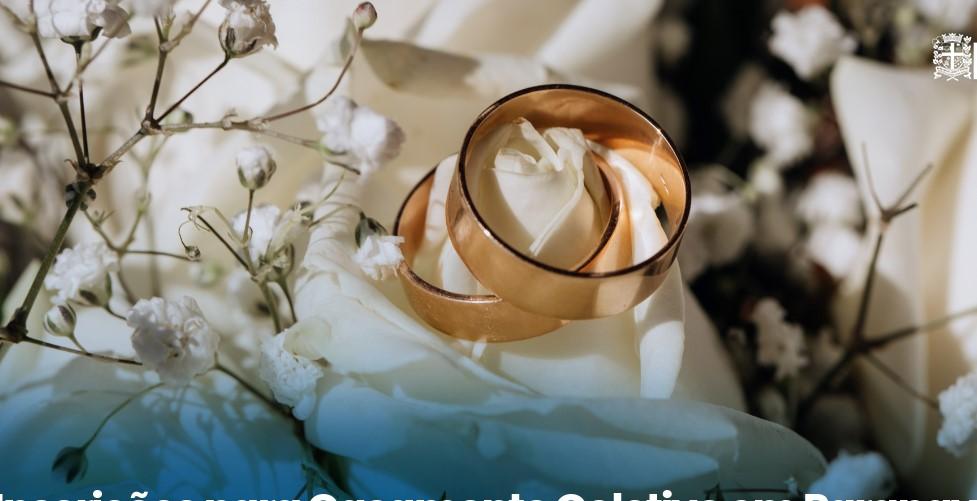 Casamento Coletivo: último dia de prazo para inscrição