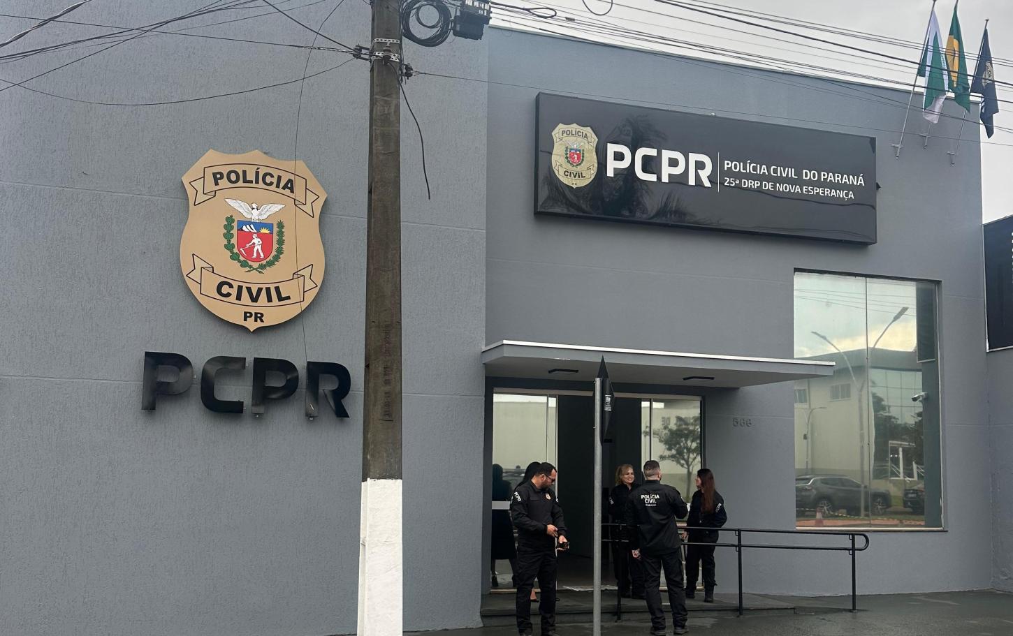 inaugura nova sede da Delegacia de Nova Esperança e reforça atendimento na região Noroeste