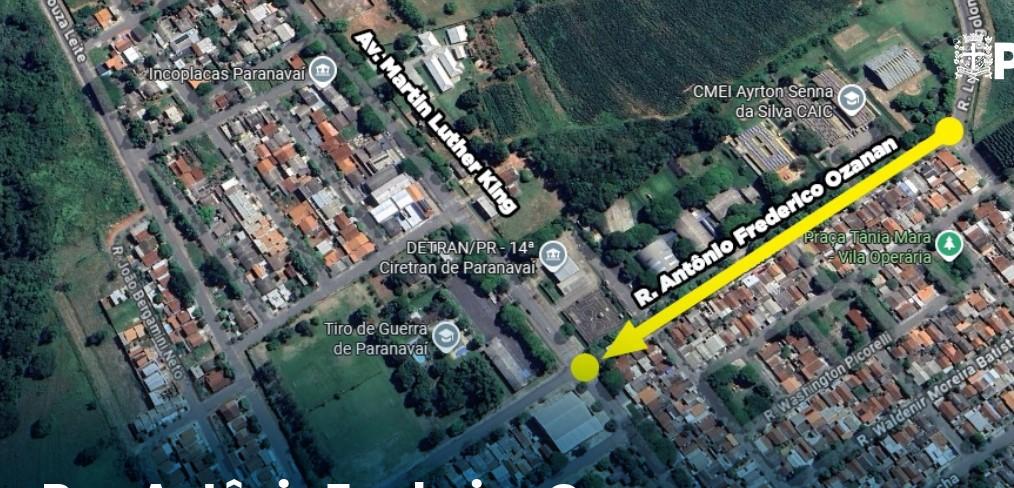 Vila Operária: Rua Antônio Frederico Ozanan passará a ter sentido único