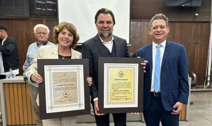 Câmara celebra os 80 anos do ACP e homenageia Adriano Spadoto em noite histórica