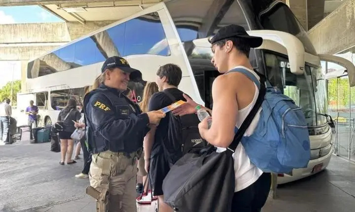De janeiro a abril, as rodovias federais tiveram 690 ocorrências com ônibus e vans