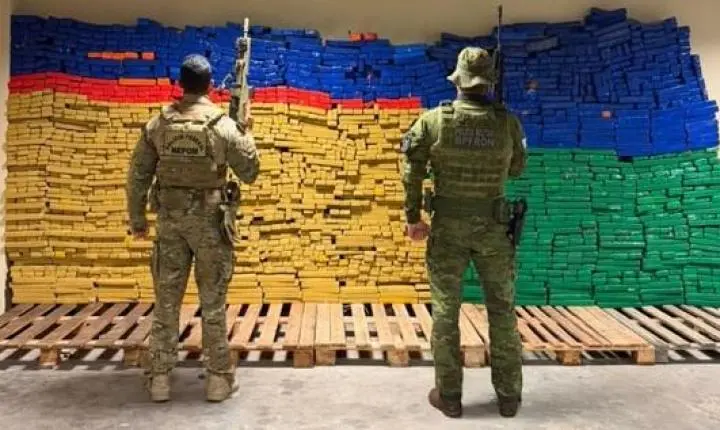 PF e BPFron fazem apreensão de 2.175 kg de maconha em cidade do Noroeste