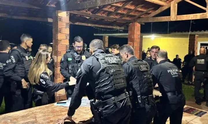 Polícia prende 25 pessoas em operação contra o tráfico de entorpecentes no Noroeste